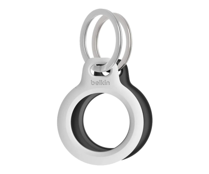 Akcesoria GSM i GPS BELKIN Uchwyt breloczek do kluczy Secure Holder do AirTag - 2 pak, biały MSC002btH35